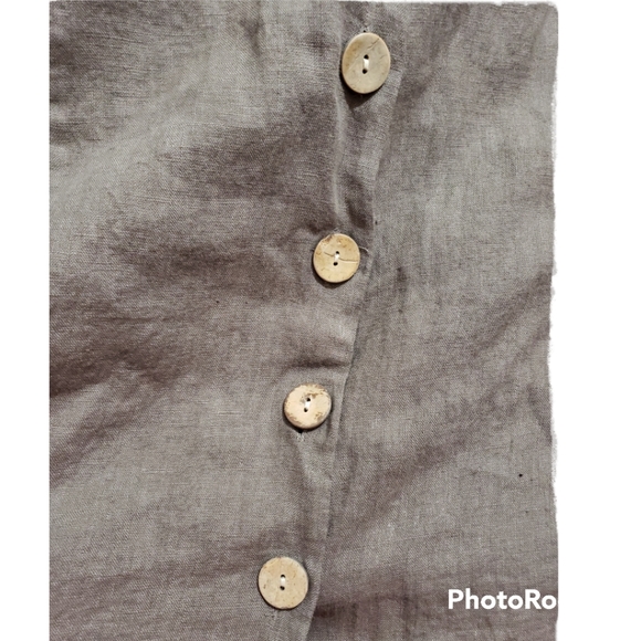 Stella Martin 100% Linen Made In Italy Dress Size M - Picture 5 of 6